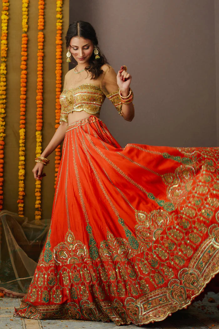 Yara Lehenga Set