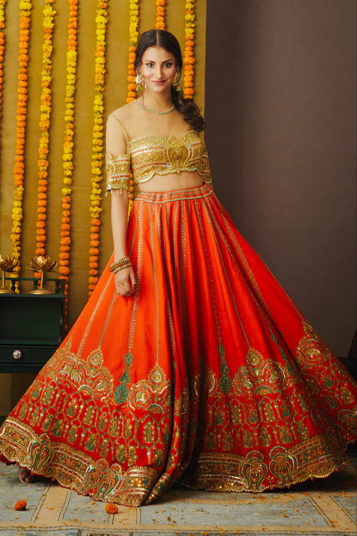 Yara Lehenga Set