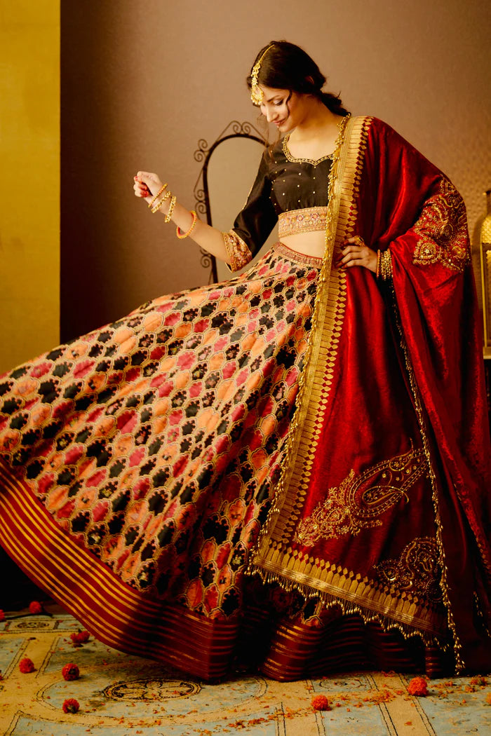 Zahara Lehenga Set