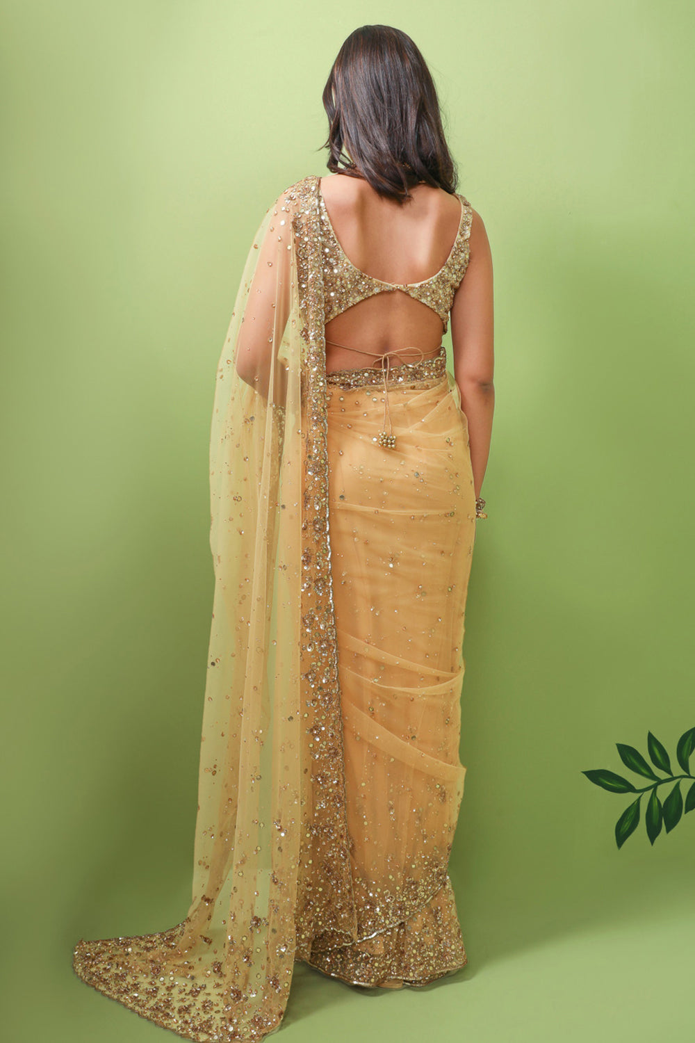 Bronze Beauty Saree