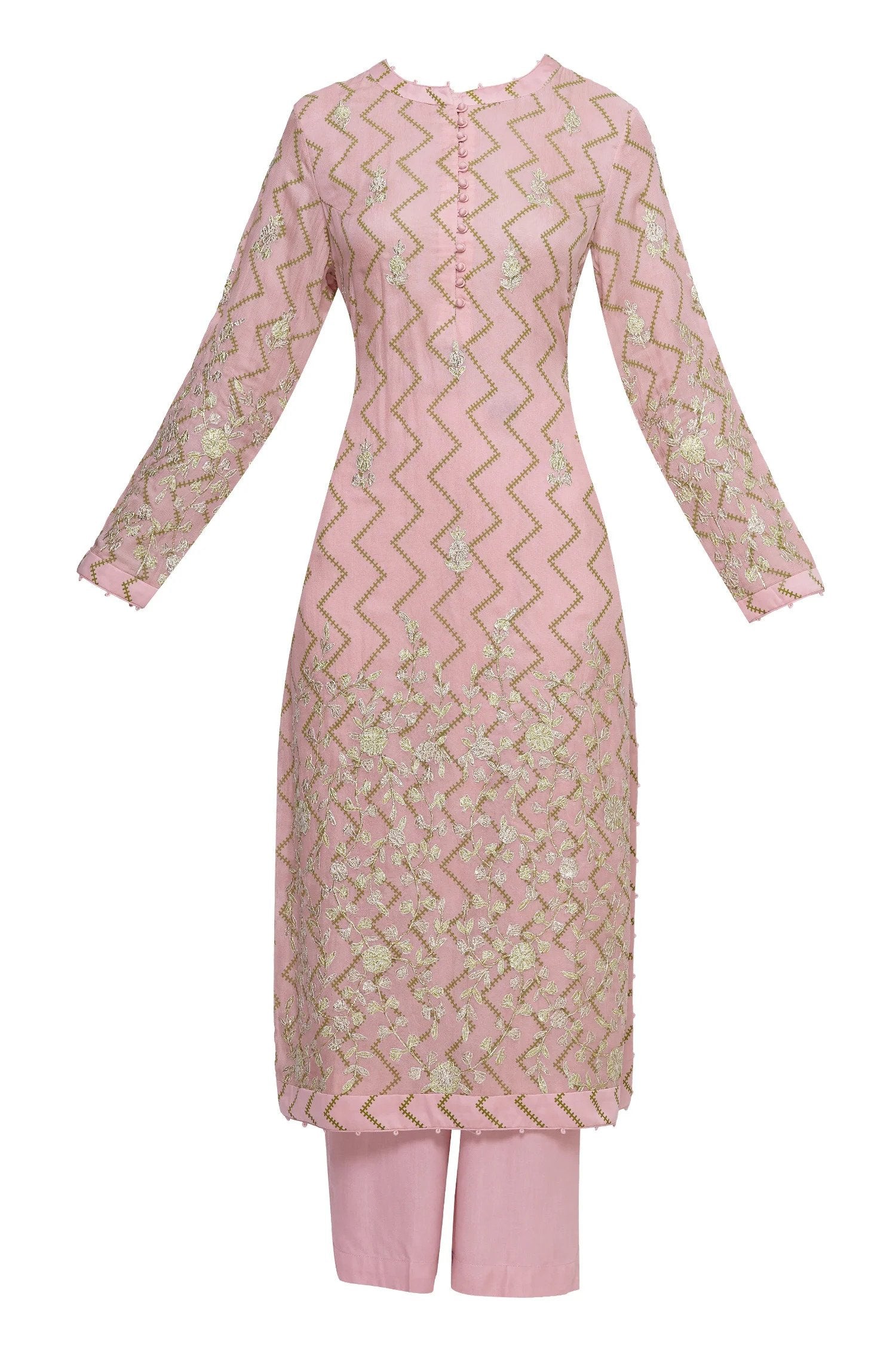 Embroidered Kurta Set