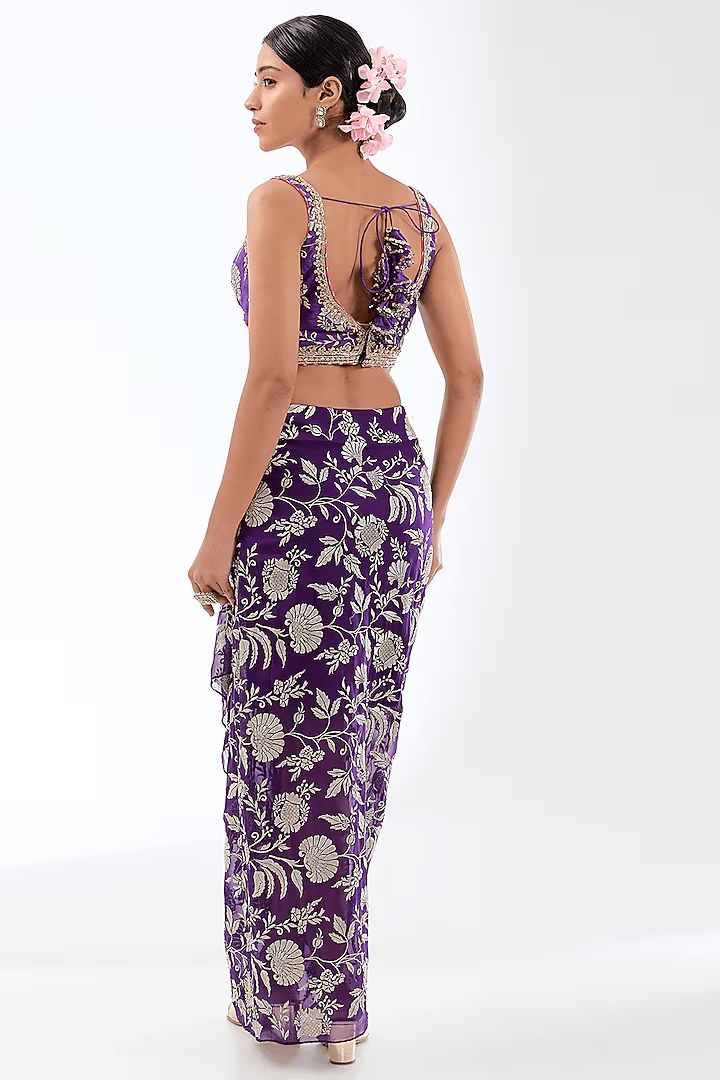 Golconda Alia Wrap Skirt Set