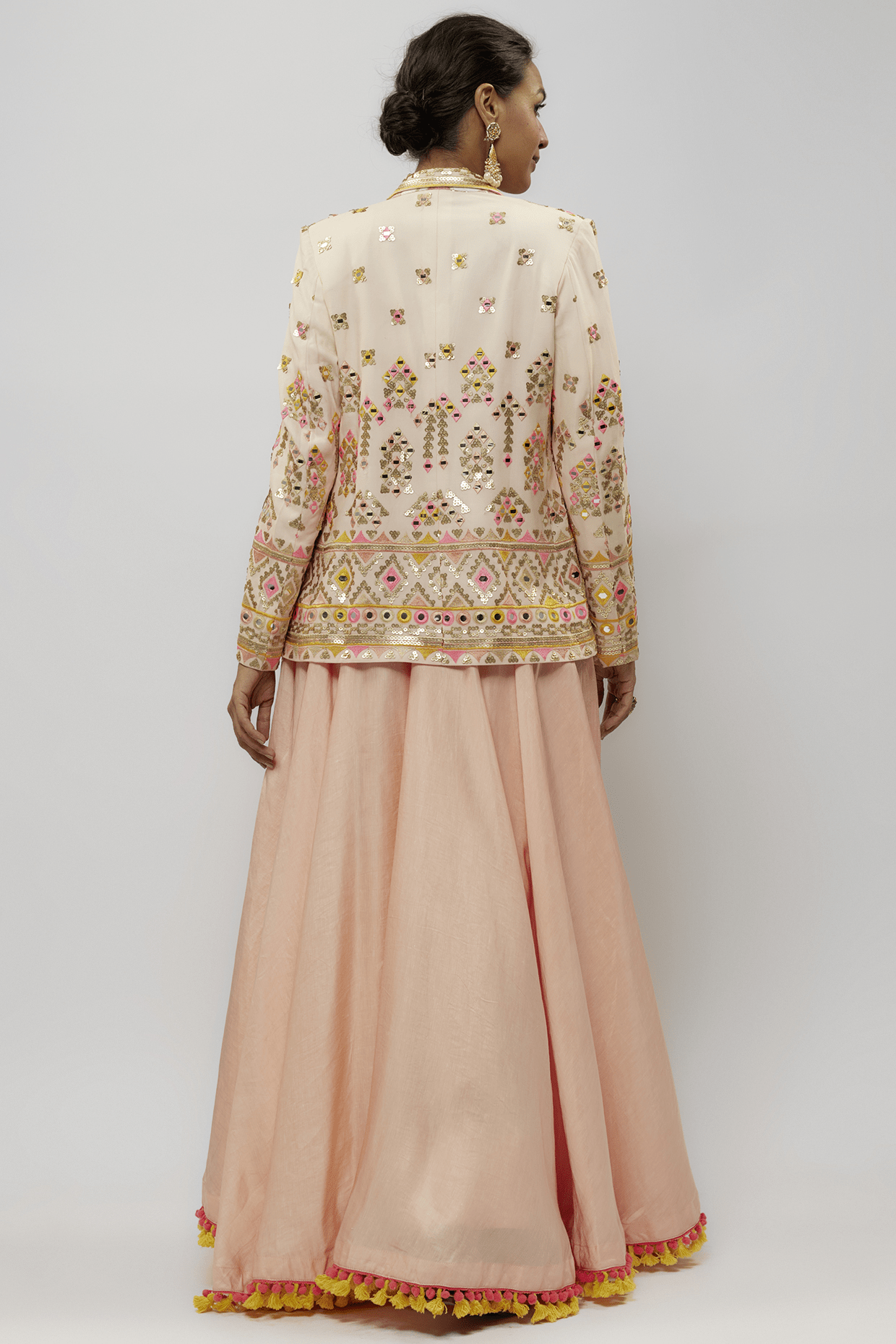 Laira Blazer Set With Victorian Skirt