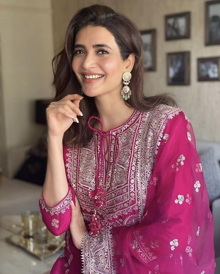 Rati Palazzo Set - Karishma Tanna
