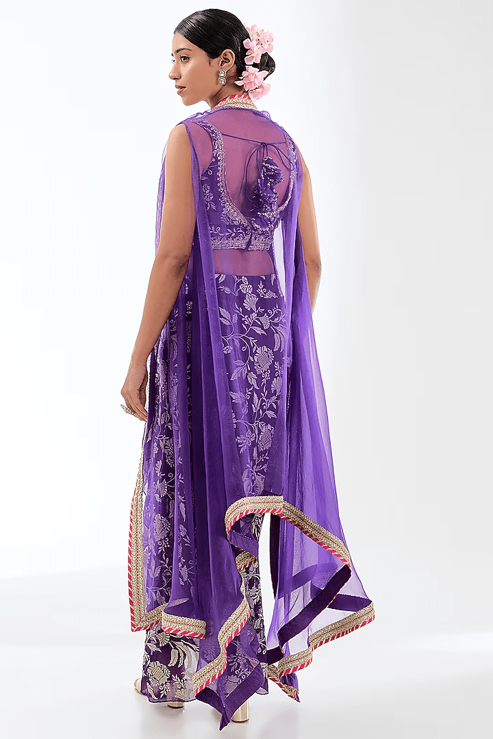 Golconda Alia Wrap Skirt Set