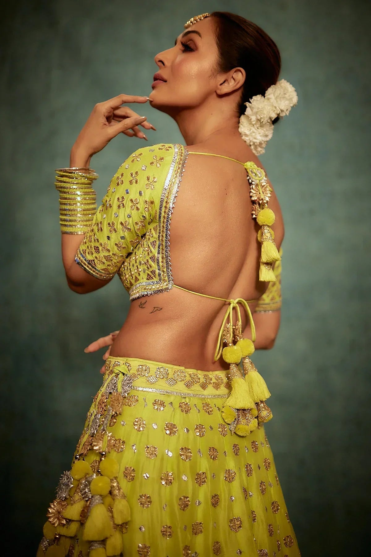 Malaika Arora In Tarini Lehenga Set