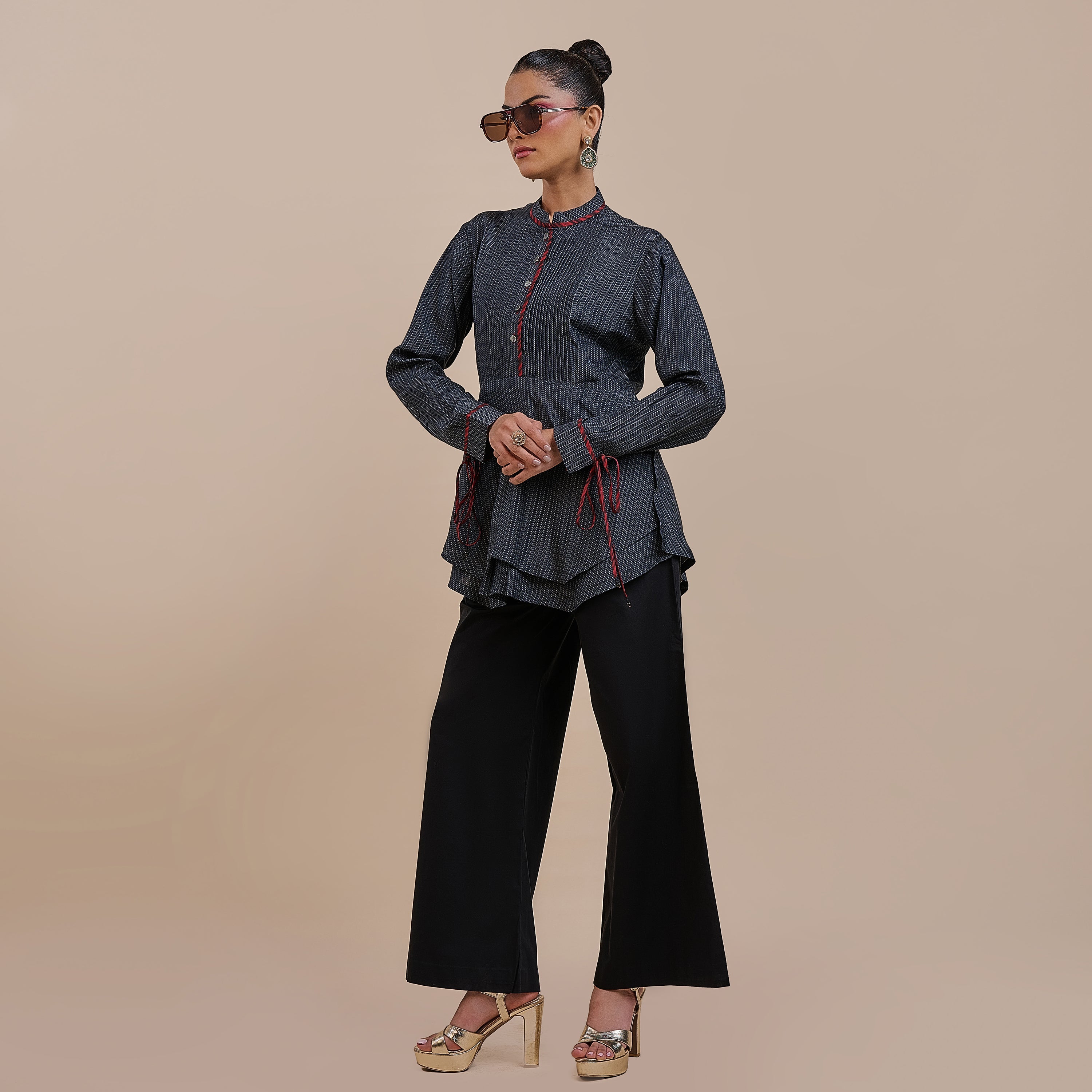 Micro Chevron Top | ATTH