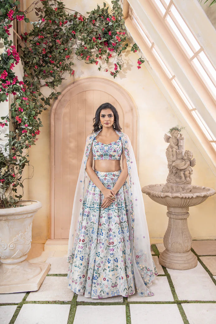 Verbena Lehenga