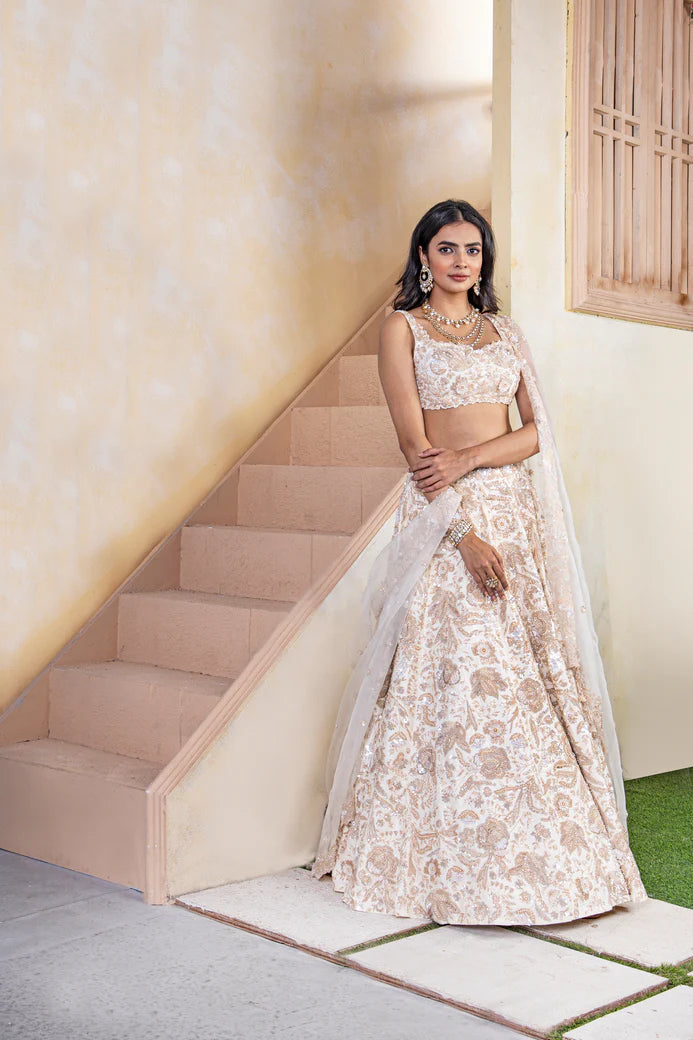 Lotus Lehenga