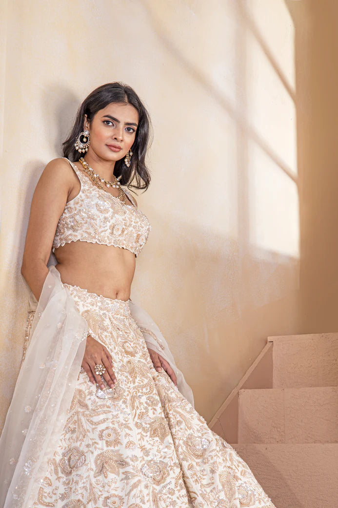 Lotus Lehenga