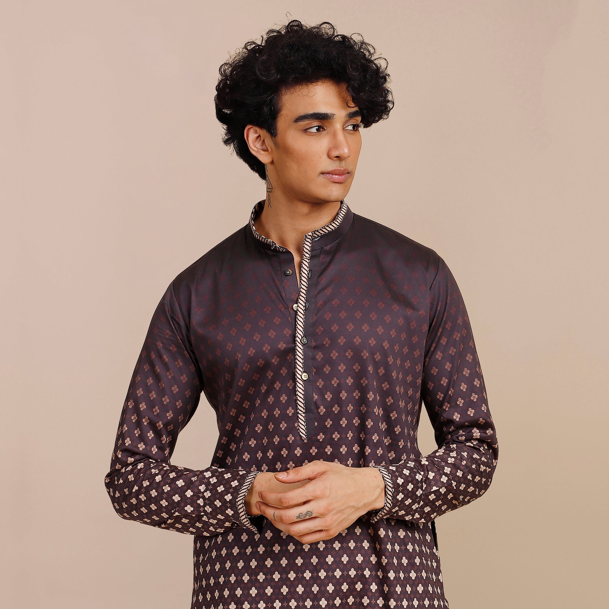 Navy Blue Kurta | SATT