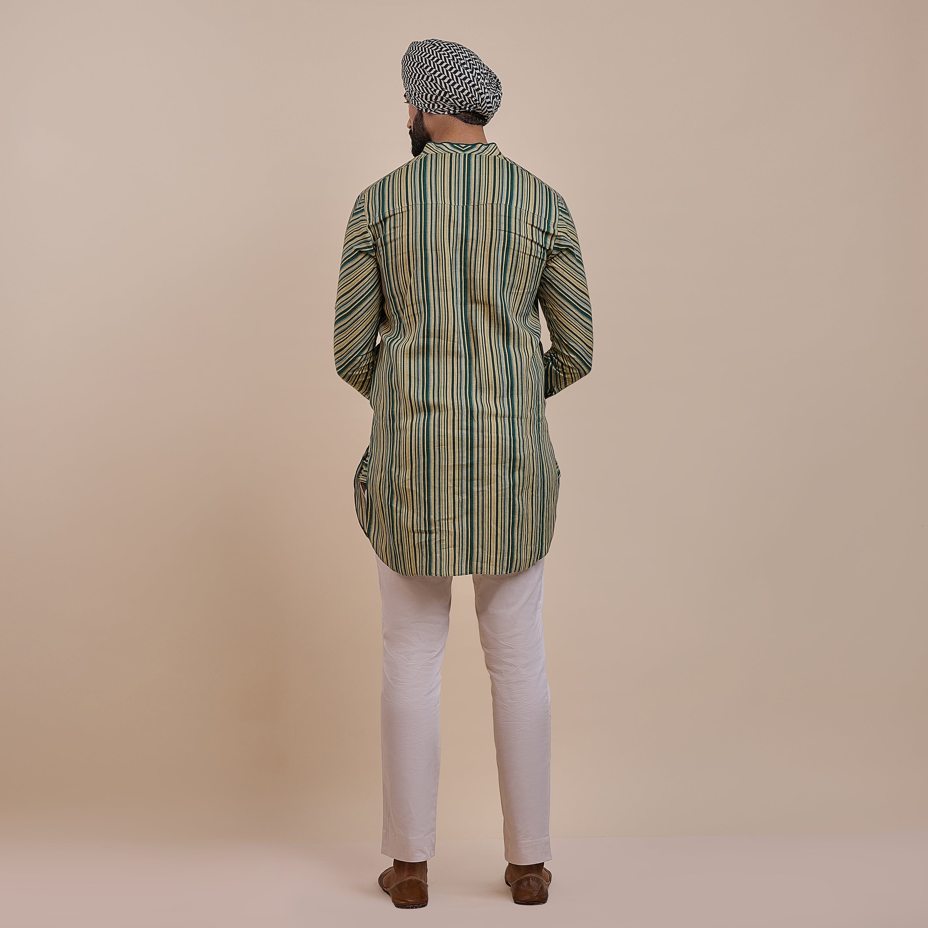 Olive Green Kurta | ATTH