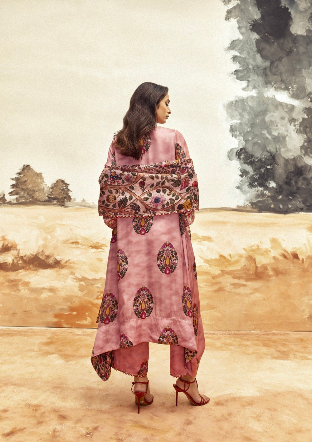 Kaftan Kurta Set