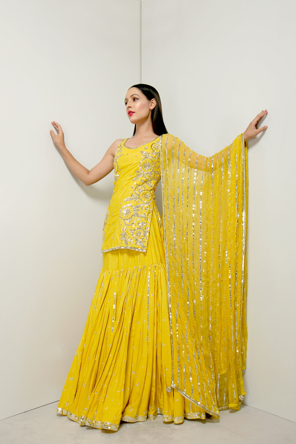 Roshini Sharara Set