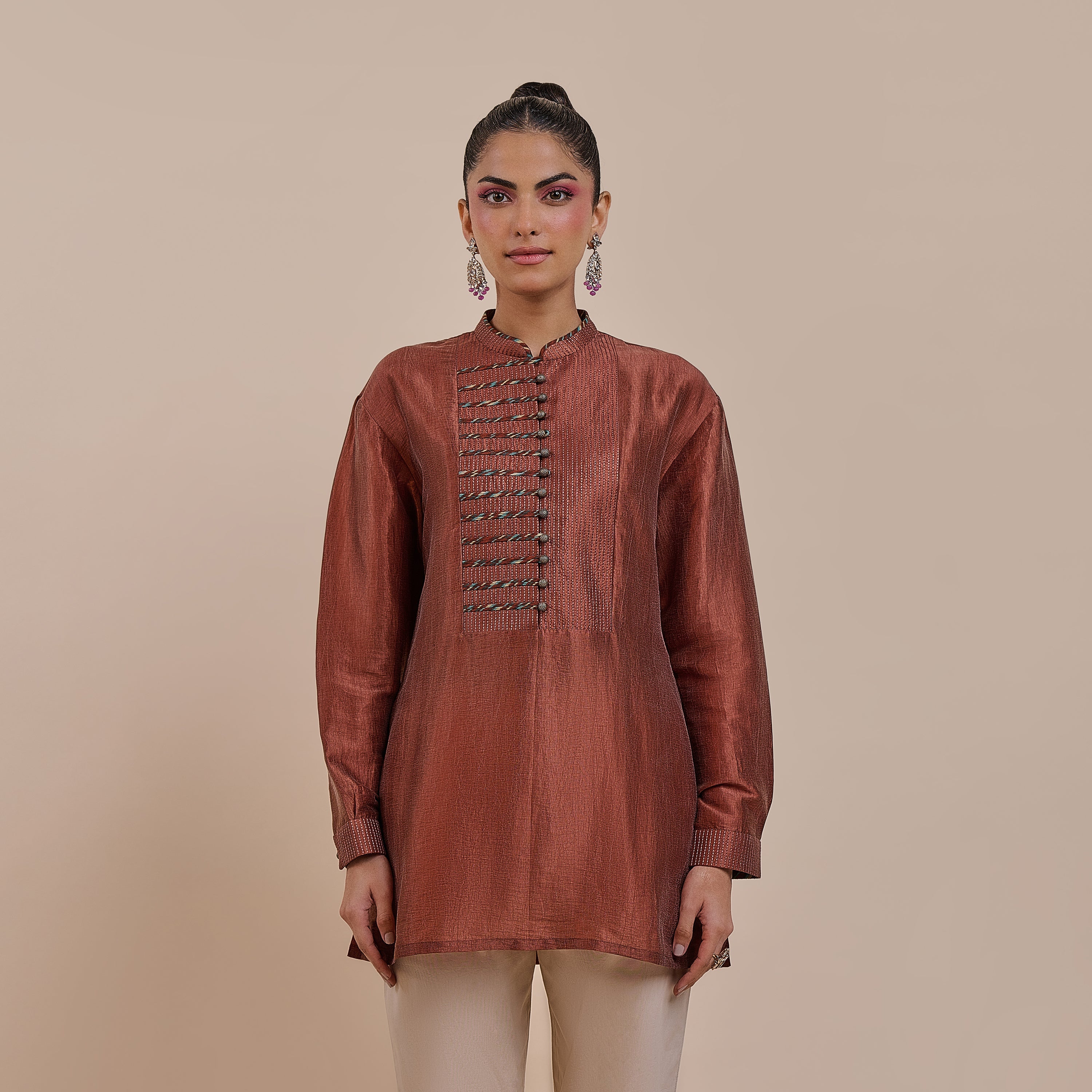Rust Red Tunic | ATTH