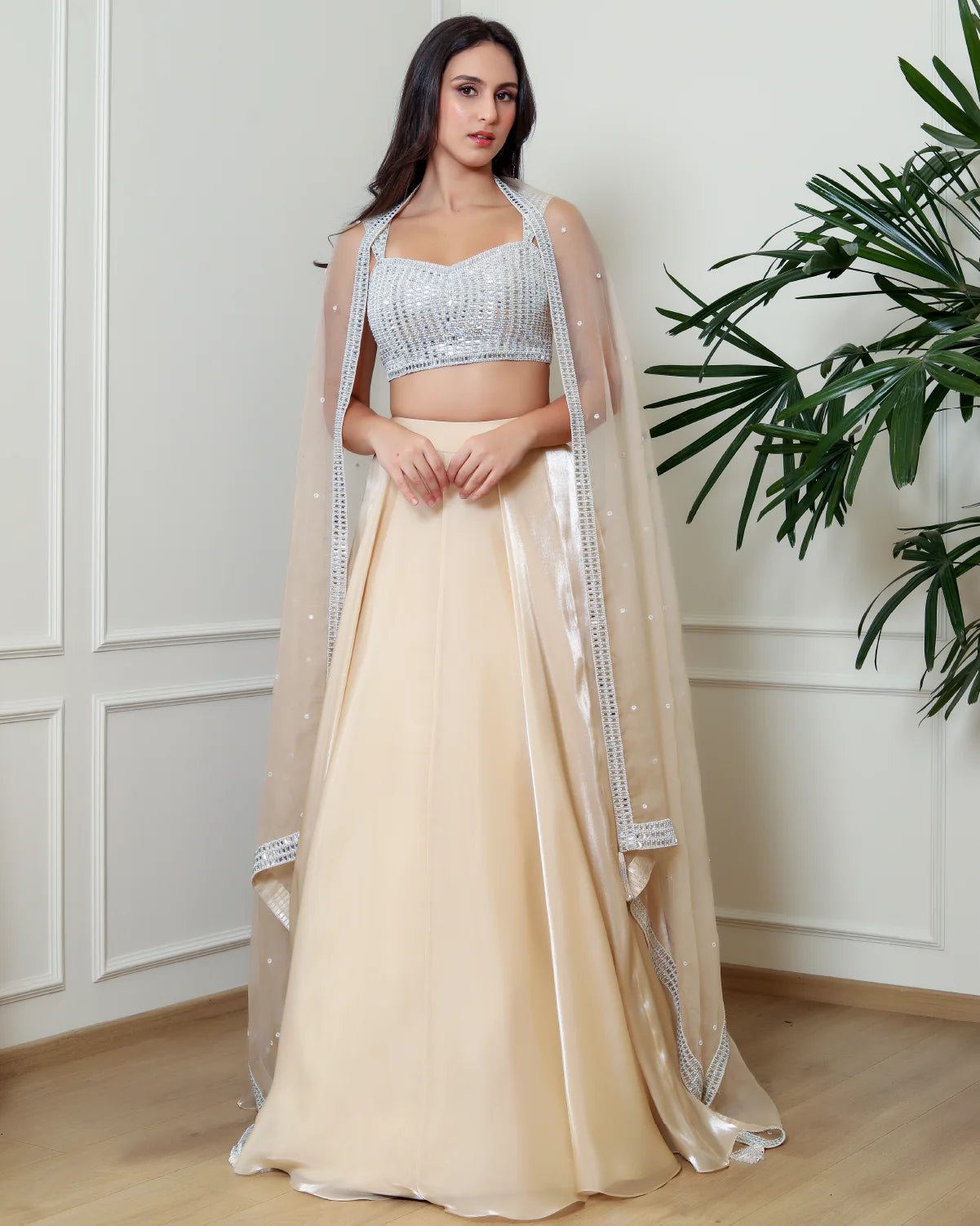 Nude Stone Lehenga