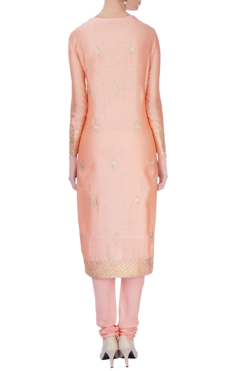 Peach Kurta Set