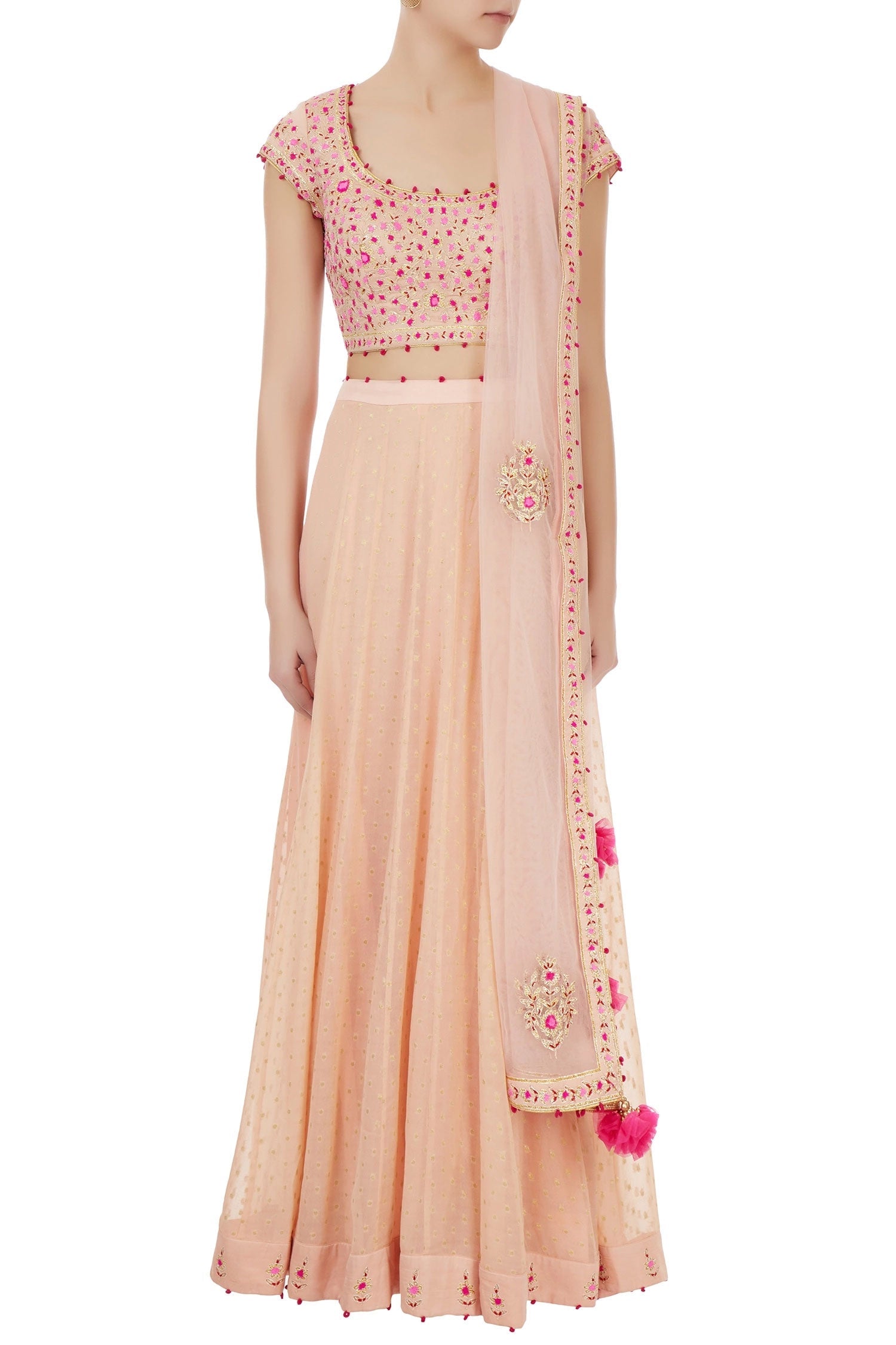 Powder Pink Lehenga set