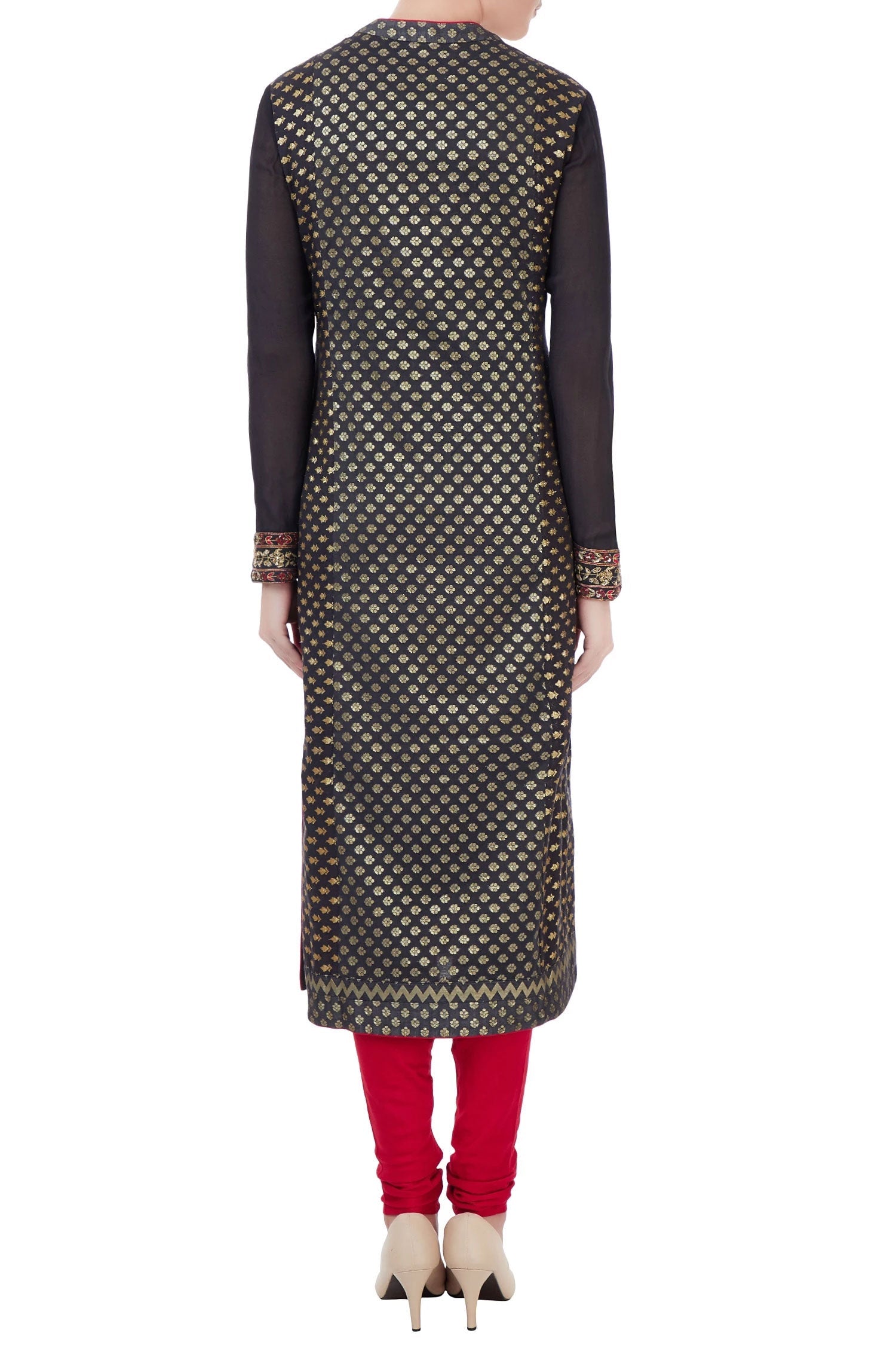 Charcoal kurta set