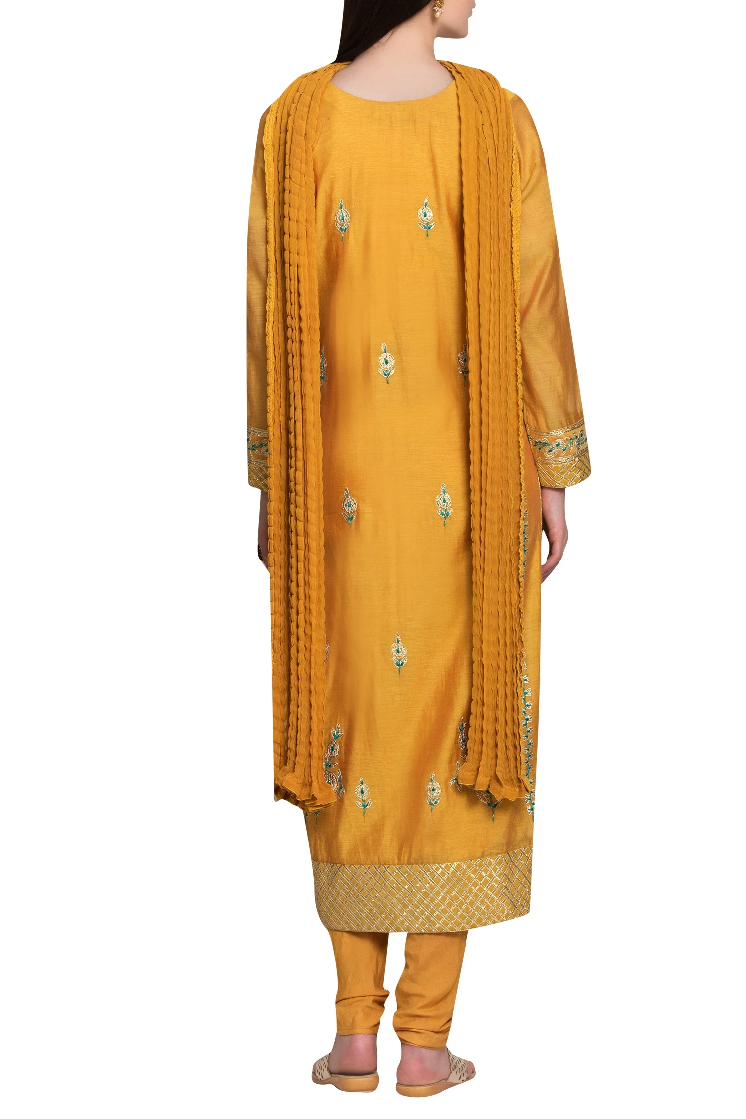Mango Yellow Kurta Set