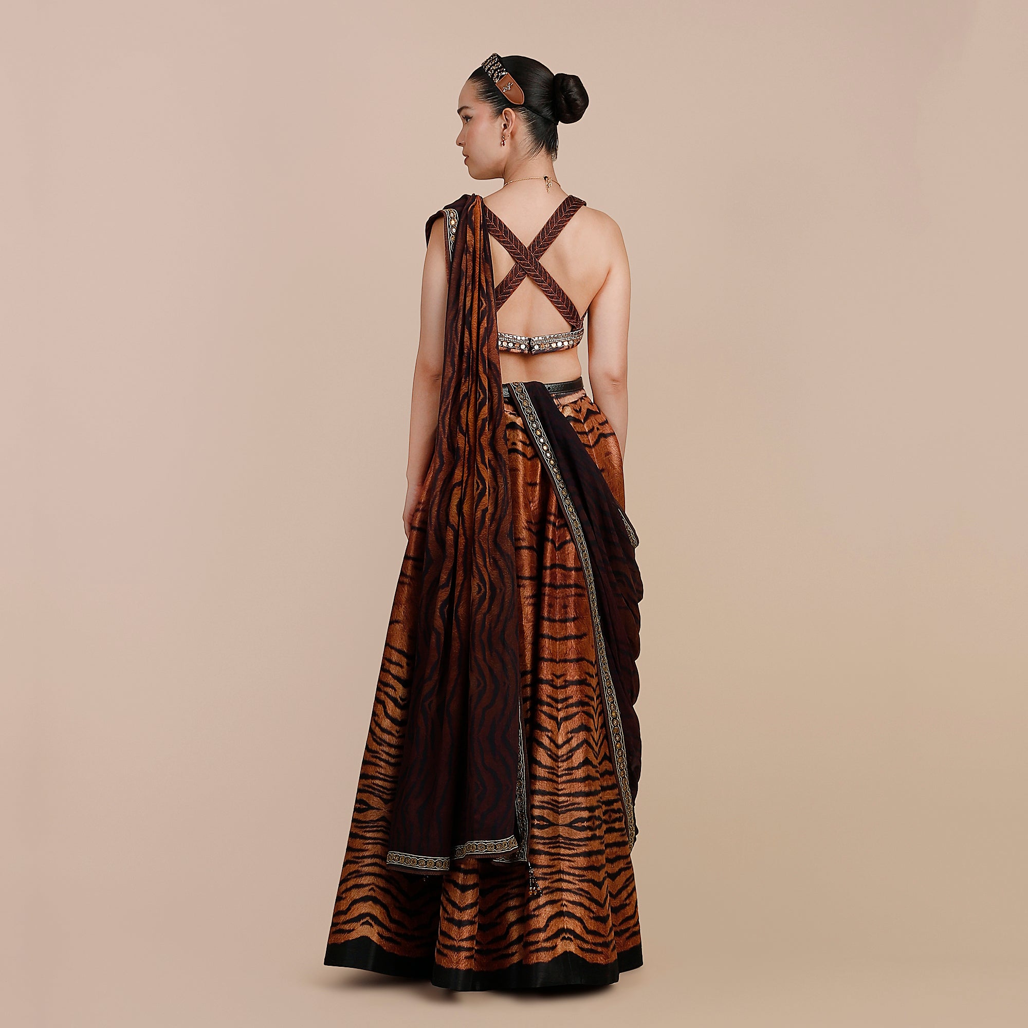 Tiger Print Skirt Set | SATT