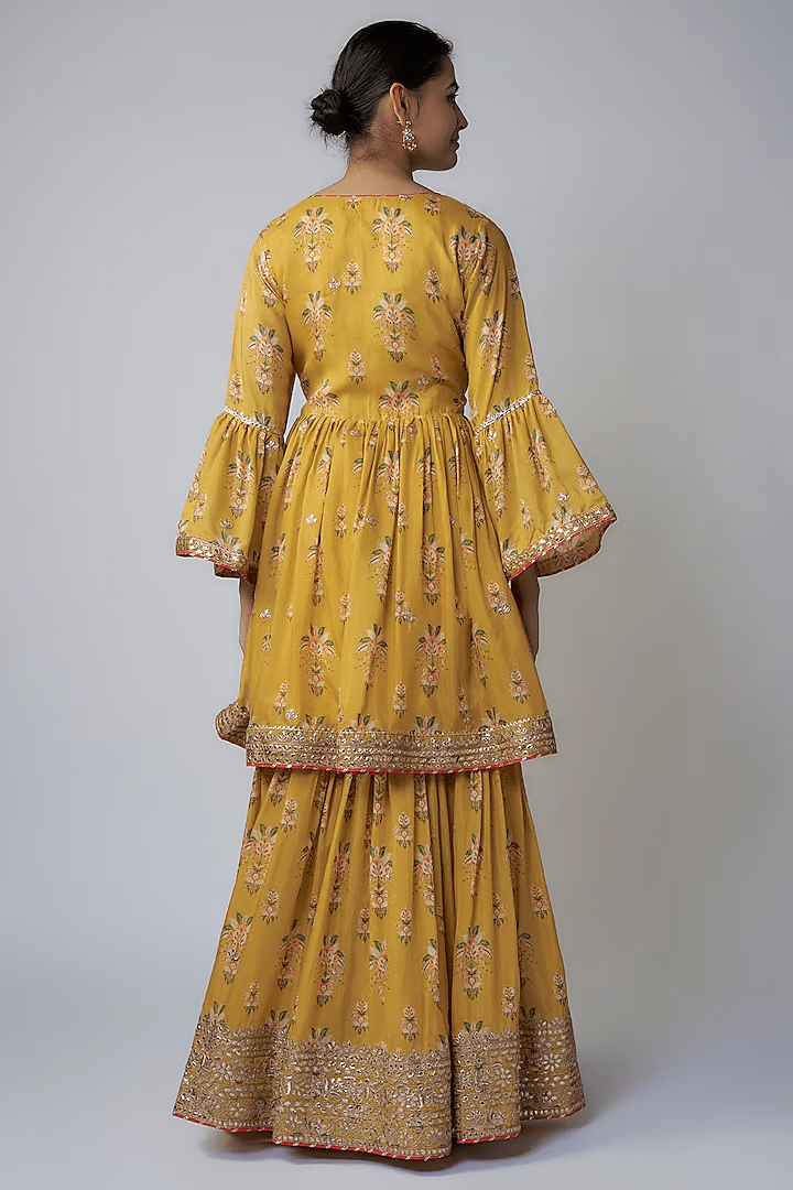 Prachi Peplum Sharara Set