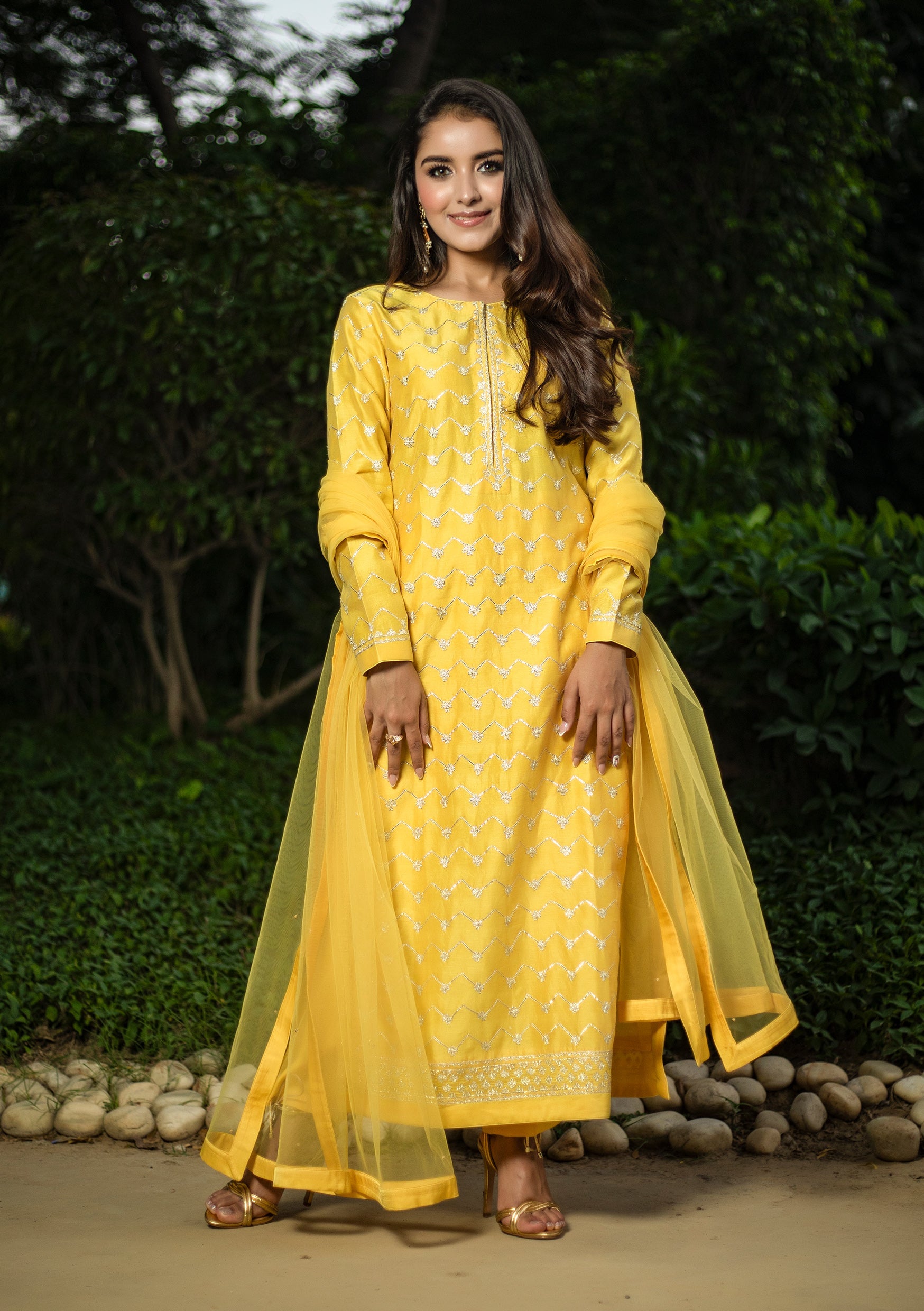 Yellow Kurta Set