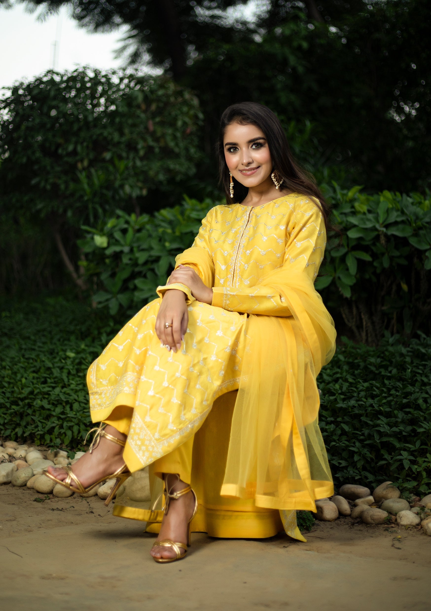 Yellow Kurta Set